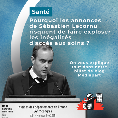 Sébastien Lecornu lors des assises des départements de France le 14/11/2025