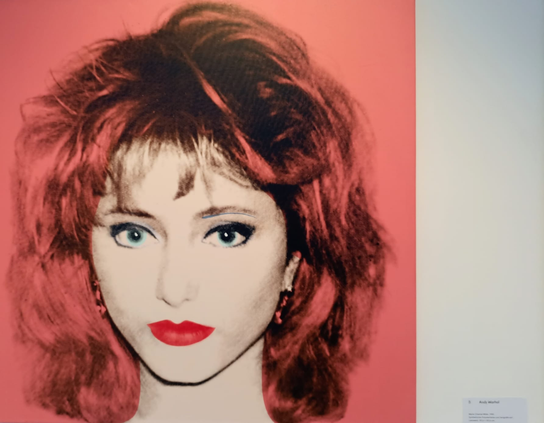 Serigrafie
Frauenporträt mit roten Haaren