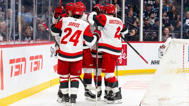 Carolina Hurricanes v Winnipeg Jets