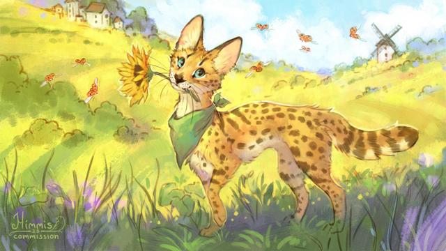 You are looking at an image. Knowing the mouse might one day leave its hole and get the cheese fills you with determination.