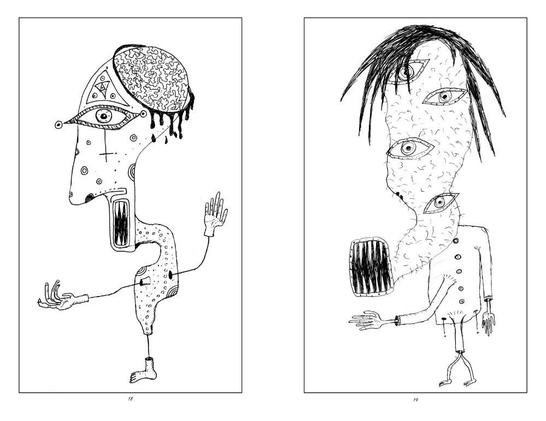 page spread from my art book Notebook Sketches 2011-2025