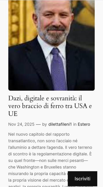 In foto Howard Lutnik