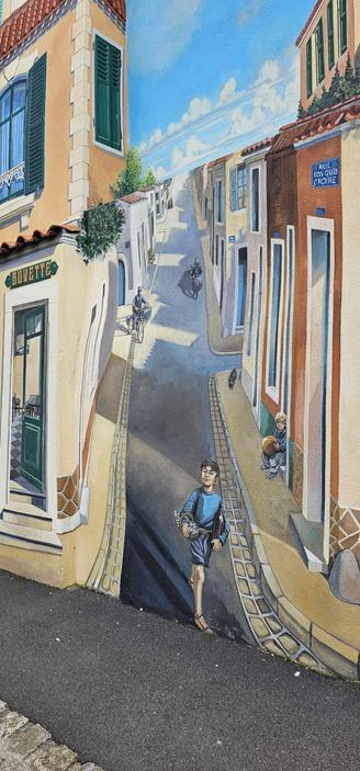 Artwork by Manfred Landreau in Les Sables-d’Olonne, France