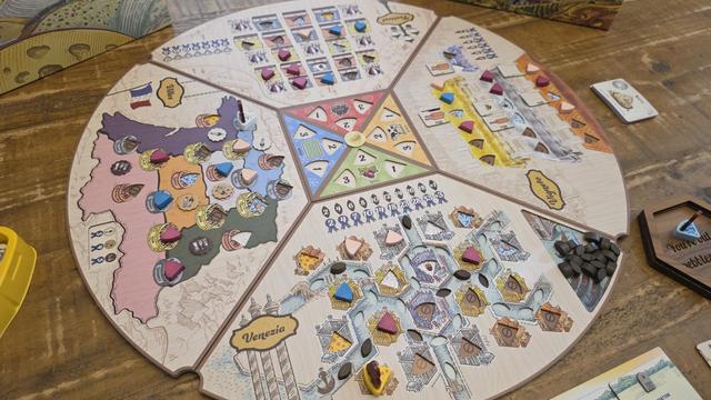 Completed solo game of Fromage and Formaggio