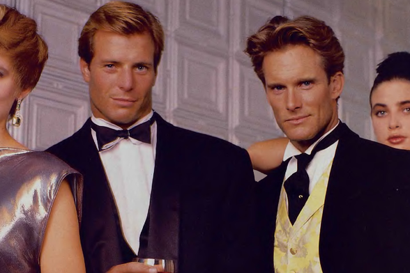 1986 Formal Event Attire Group Photo
A group of formally dressed individuals, likely at a formal event or celebration.