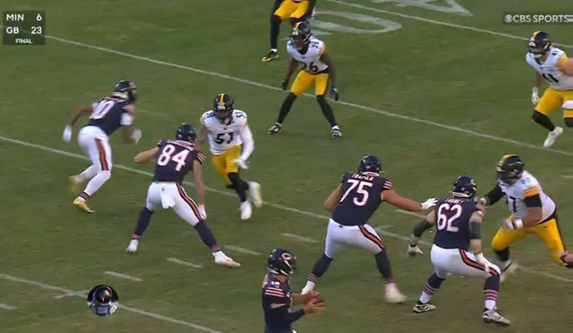 [_MarcusD3_] Colston Loveland catch | He just doesn't miss