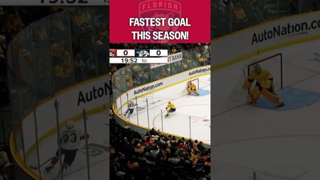 "See if the Panthers can get off to a nice quick start..."