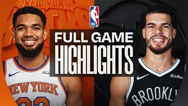 KNICKS at NETS | FULL GAME HIGHLIGHTS | November 24, 2025