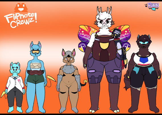 Character with a gray hat belongs to Tacha Hatena!