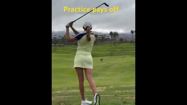 Time on the range! #girlgolfers #golf