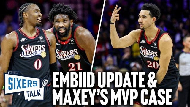 Another Joel Embiid injury update, Maxey’s MVP case & McCain’s Heat check | Sixers Talk
