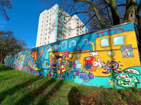 "In the town where I was born" by Agata Kuzko & Zuzanna Zielińska in Szczecin, Poland