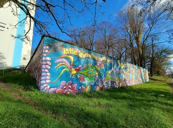 "In the town where I was born" by Agata Kuzko & Zuzanna Zielińska in Szczecin, Poland