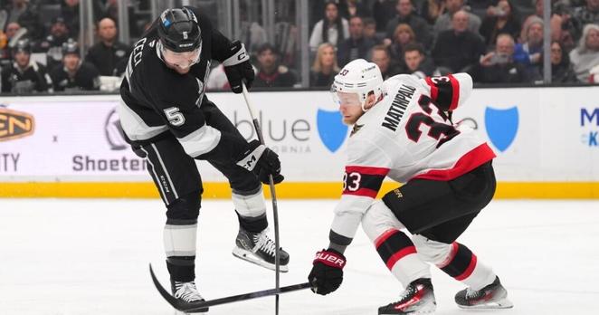 Brandt Clarke scores late to lift Kings to home win over Senators