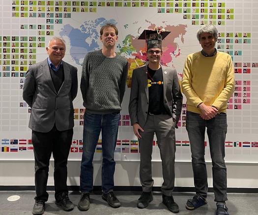 Group picture after the successful defense