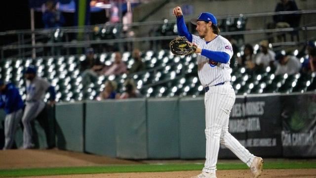 Iowa Cubs star Jonathon Long named minor league player of the year by Chicago Cubs