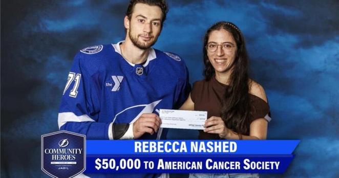 Tampa Bay Lightning Community Hero: Rebecca Nashed