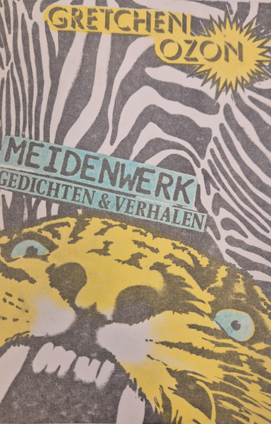 Omslag van de bundel "Meidenwerk" van Gretchen Ozon