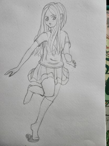 Same drawing only sketch