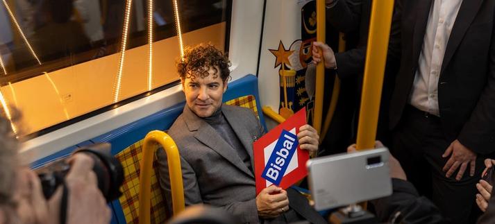 David Bisbal inaugura el metro navideño de Madrid / Europa Press News