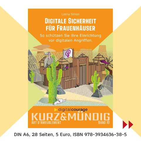 Titelbild "Digitale Sicherheit für Frauenhäuser"