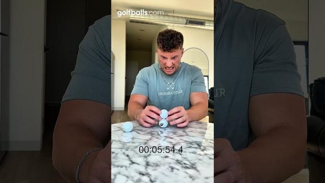 Golf Ball Stacking Challenge