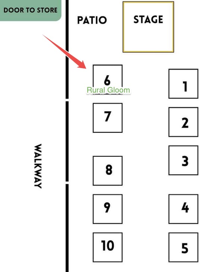 Table Map Lynx Local Author Fest