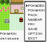 Screenshot of Pokémon Gold