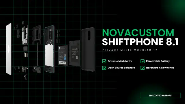 NovaCustom SHIFTphone 8.1