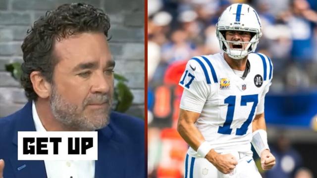 GET UP | Jeff Saturday believes Daniel Jones will lead the Indianapolis Colts deep into the playoffs