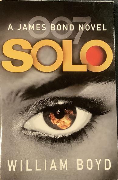 The cover of my copy of Solo by William Boyd