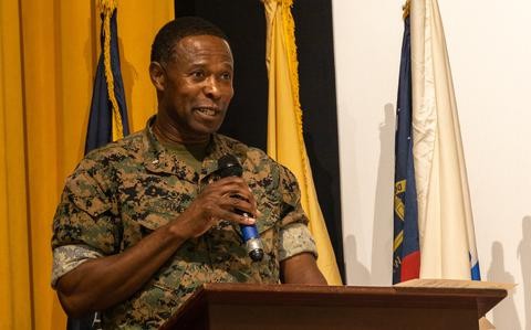 Marine air wing relieves logistics squadron commander on Okinawa
