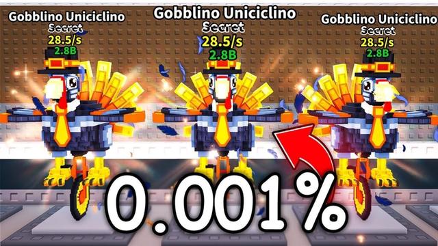 WORLDS FIRST To Get NEW LIMITED TURKEY In Roblox Steal a Brainrot..