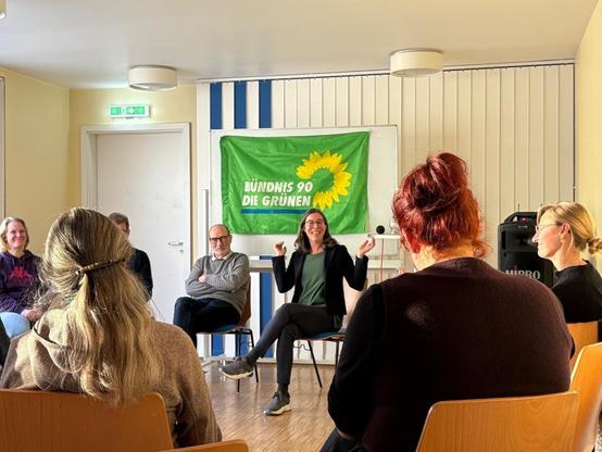 GRÜNE Ortsverband Rhein-Selz Mitgliederversammlung und Wahl neuer Vorstand. Foto Credit: Thomas Spanier.