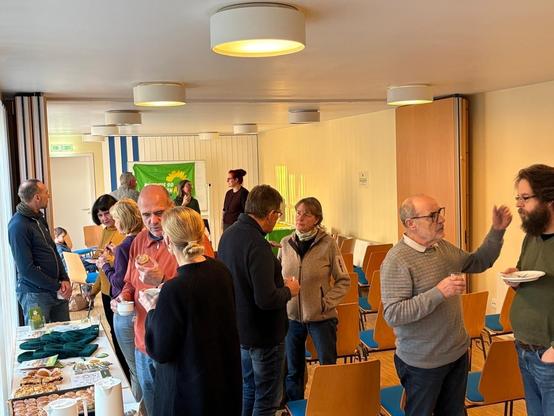 GRÜNE Ortsverband Rhein-Selz Mitgliederversammlung und Wahl neuer Vorstand. Foto Credit: Thomas Spanier.