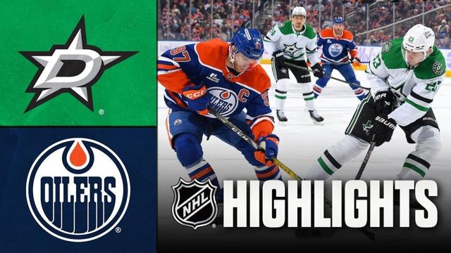 Stars vs. Oilers | NHL Highlights | November 25, 2025