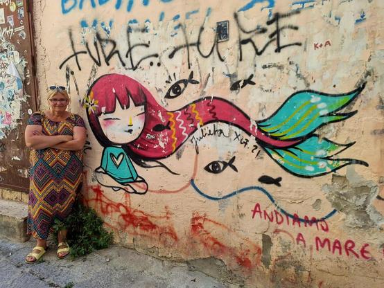 Artwork by Julieta XLF in Palermo, Sicily (Italy)