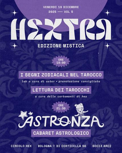 HEXTRA vol 5: Astronza • I Segni Zodiacali nel Tarocco Bolognese • Lettura Tarocchi