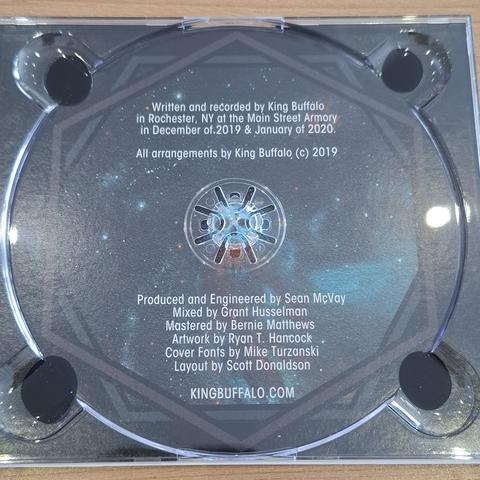 The credits in digipak CD of King Buffalo album "Dead Star".