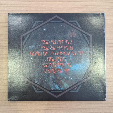 The tracklist of King Buffalo album "Dead Star", displayed on the back of the digipak.
