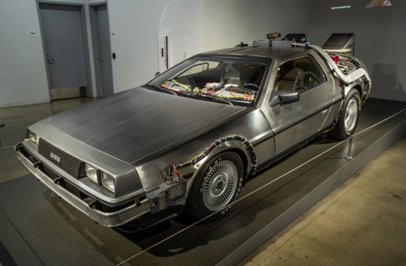 Image of Delorean Time Machine from the movie "back to the future" by Clement Proust via Pexels