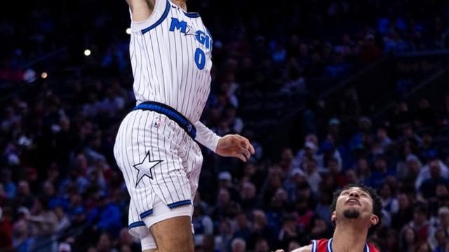 Anthony Black nets career-high 31 points, leads Orlando to 144-103 win over Philadelphia
