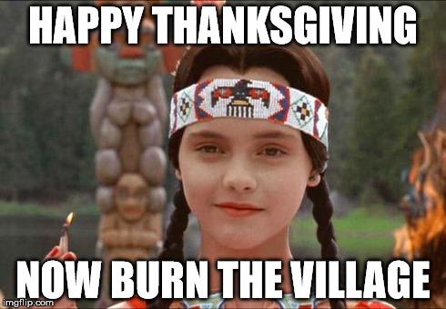 happy wednesday addams happy thanksgiving