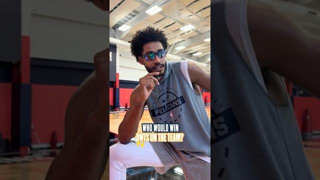 Which Pelicans players should be on Dancing With the Stars? 👀🕺 #pelicans #dwtsfinale #nba #shorts