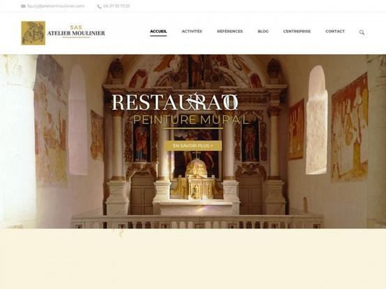 Peinture décorative Atelier Moulinier à #Naveil (#LoirEtCher) L'entreprise Moulinier est spécialisée dans la conservation et restauration de peintures décoratives du patrimoine protégé public et...
Suite 👉 https://artisansdupatrimoine.fr/professionnel/7311/atelier-moulinier-naveil
#Artisan #Restauration #Patrimoine