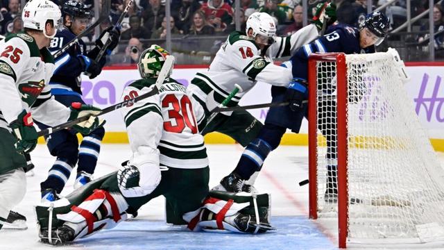 Wallstedt has 3rd shutout in 4 games, Wild beat Jets 3-0 for 5th straight victory