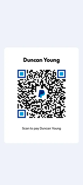Paypal QR Code (ignore the deadname pls)