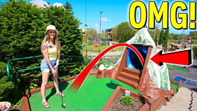Mind-Blowing One of a Kind Mini Golf Course!
