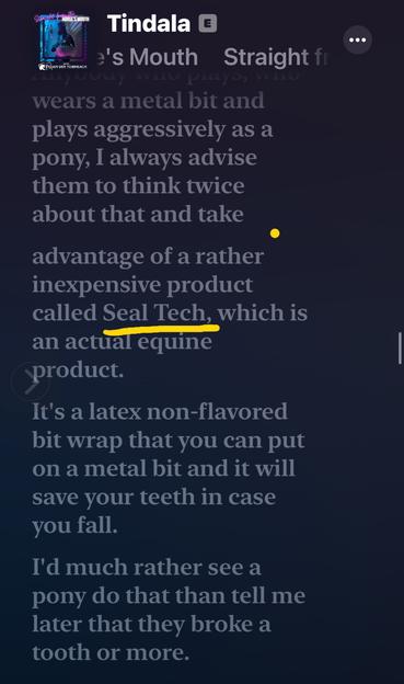 Transcript from Straight from the Horse’s Mouth