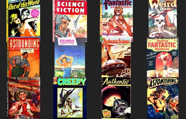 Montage of magazine covers posted by this account